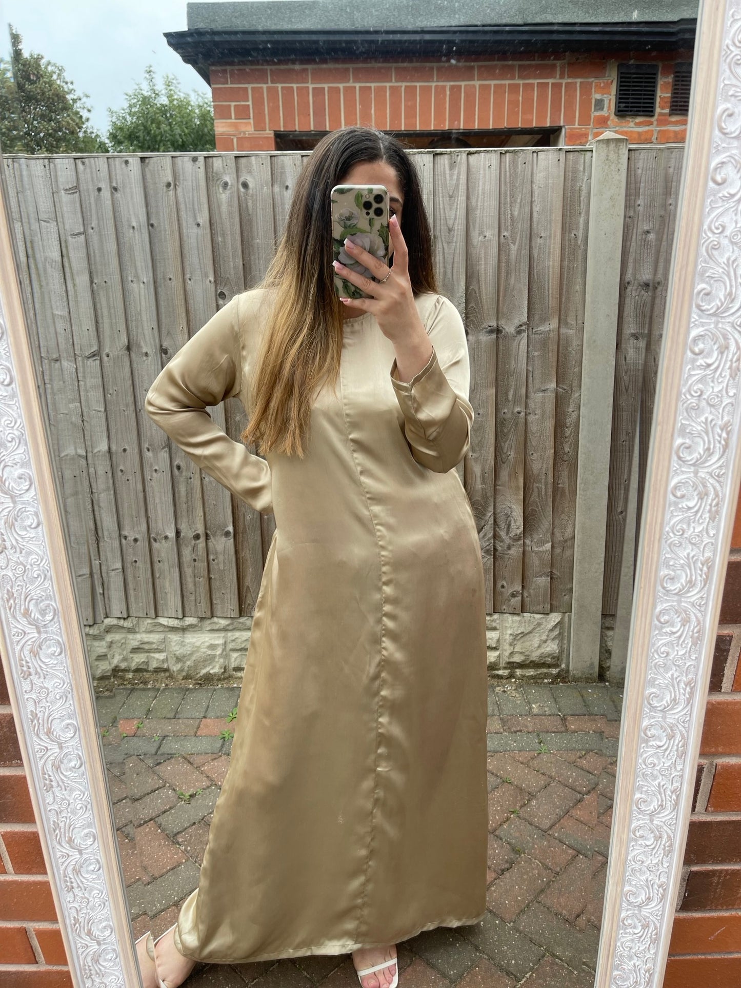 Basic Nude Maxi Dress