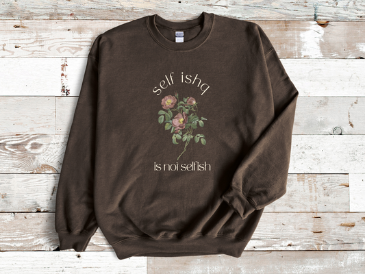 Self Ishq Sweatshirt | Brown